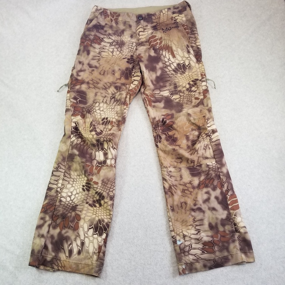 Kryptek Pants Mens 32 Regular Highlander Camo Hunting Tactical Cargo Outdoor